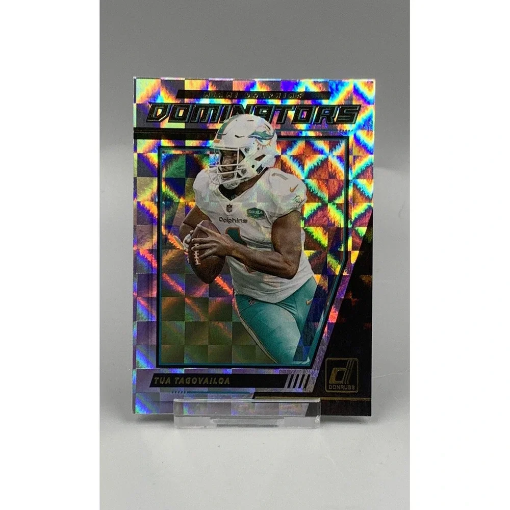 2021 Panini Donruss Dominators Tua Tagovailoa Miami Dolphin's‎  #D-27